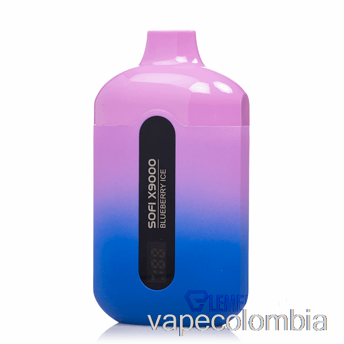 Vape Desechable Sofi X9000 0% Cero Nicotina Inteligente Desechable Arándano Hielo